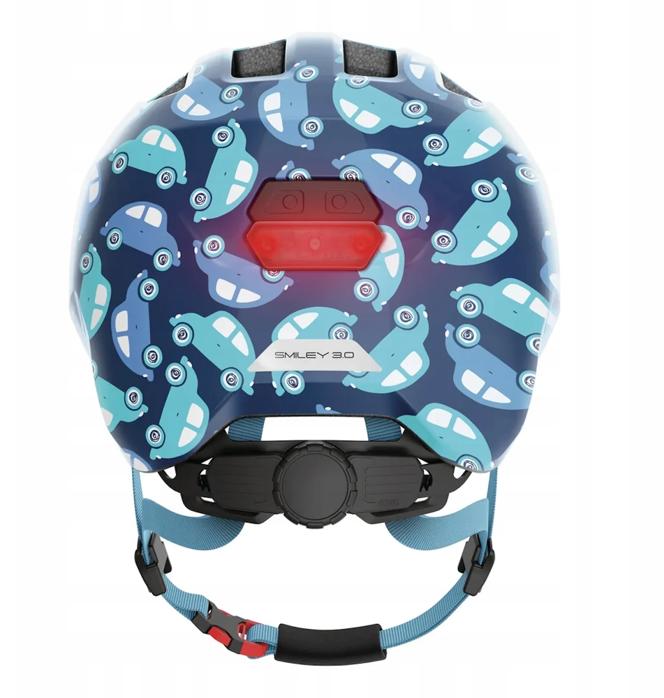 ABUS SMILEY 3.0 LED vaikiškas dviratininko šalmas (Dydis: M)