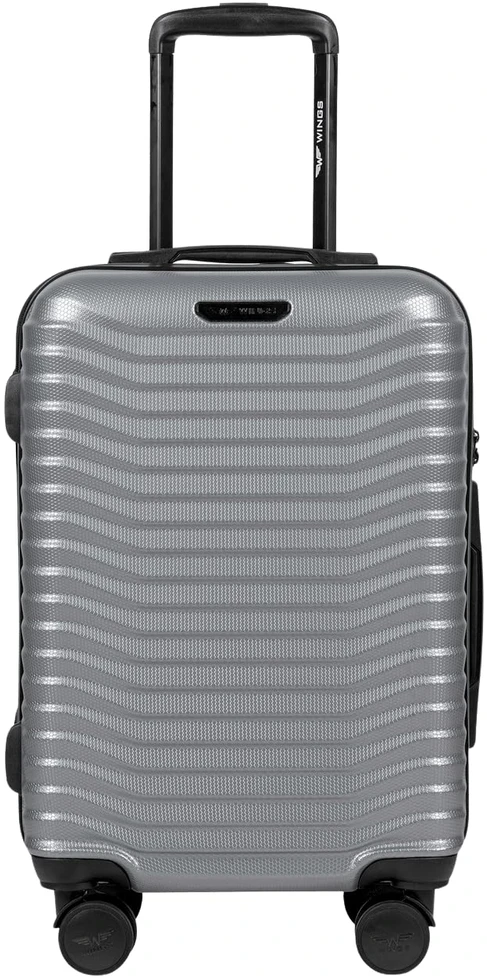 Salono Lagaminas Wings Pc Sea Eagle 20" Sidabrinis