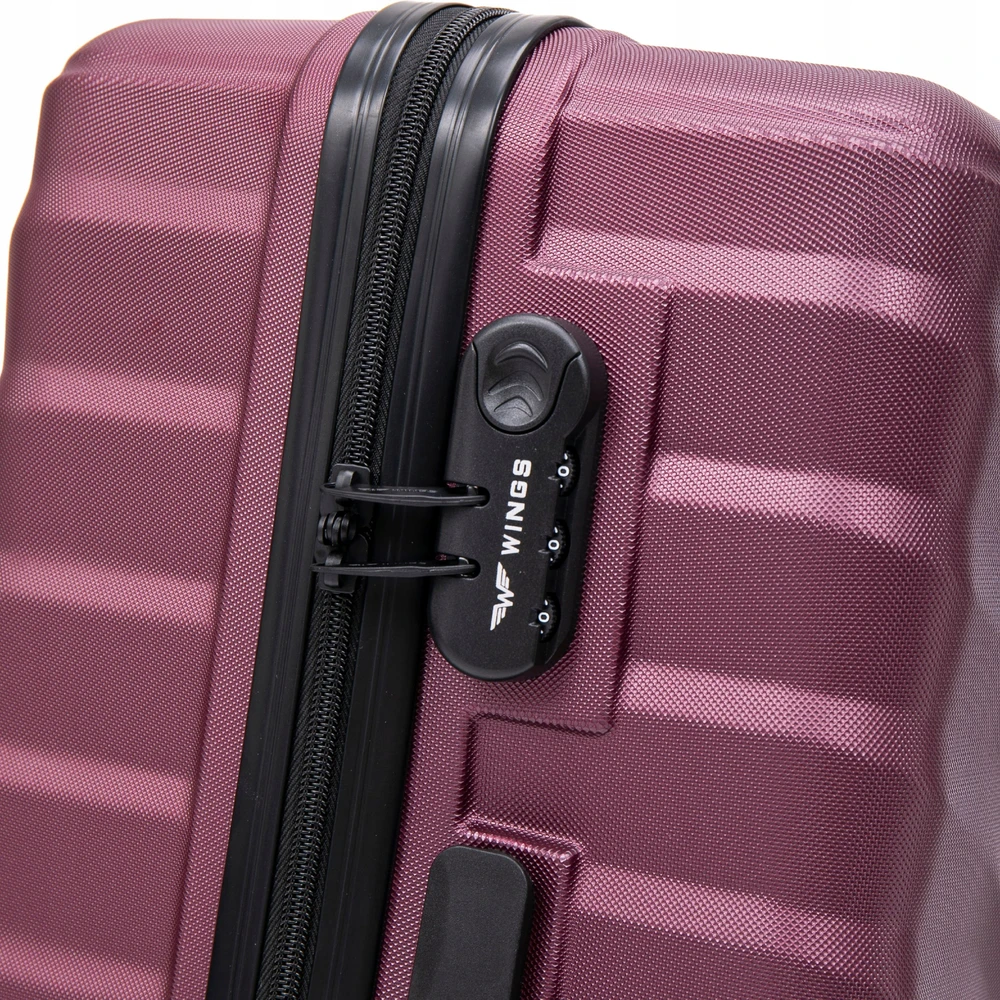Salono Lagaminas Wings Peafowl 20" Bordo