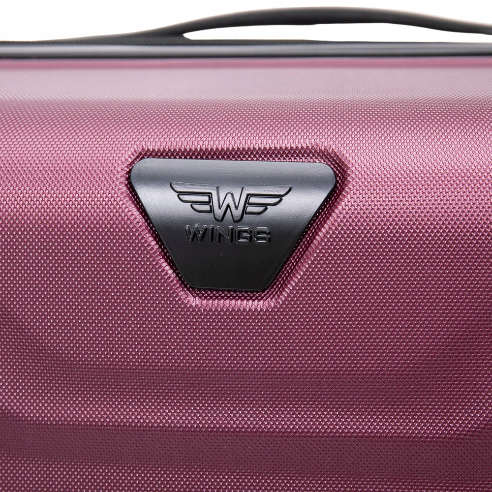 Salono Lagaminas Wings Peafowl 20" Bordo