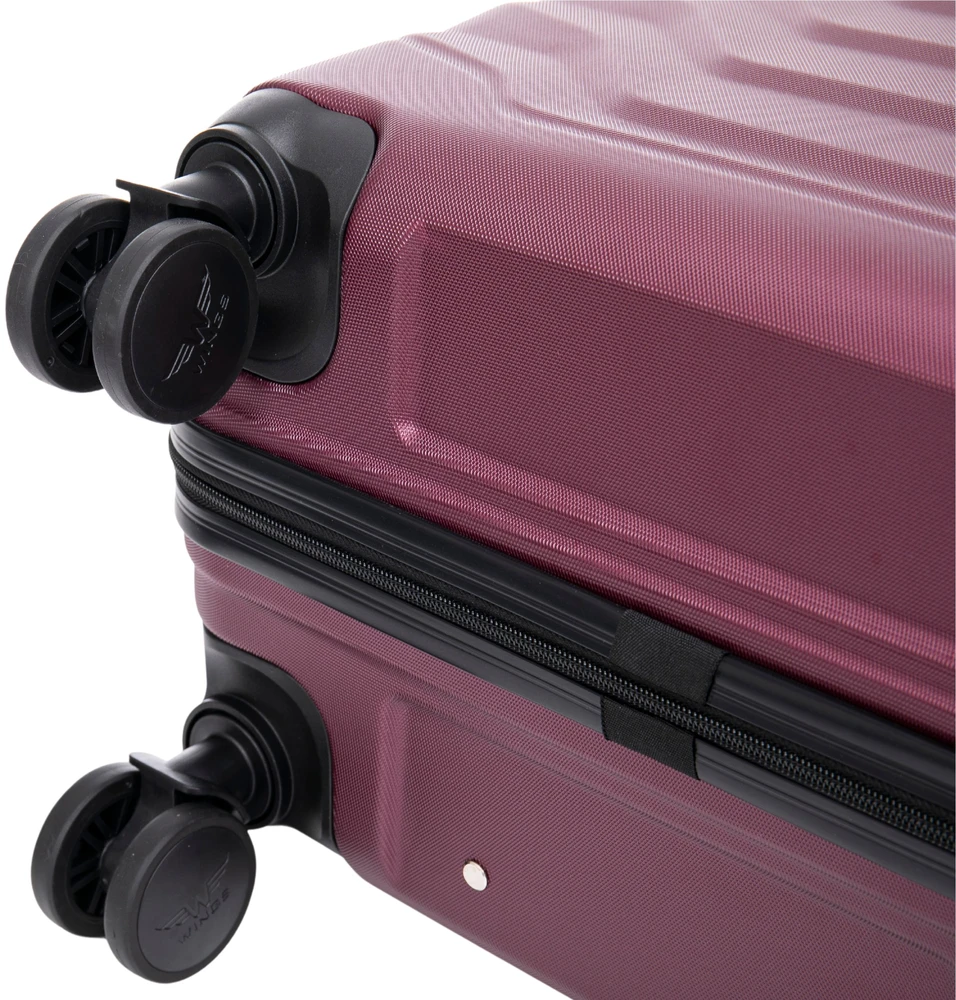 Salono Lagaminas Wings Peafowl 20" Bordo