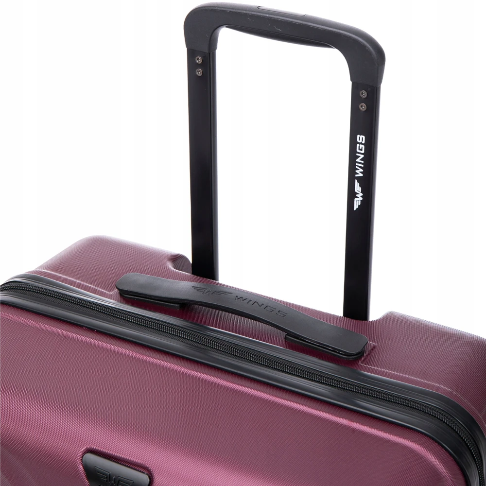 Salono Lagaminas Wings Peafowl 20" Bordo