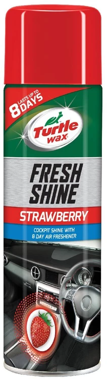 TURTLE WAX Fresh Shine Vanilla, salono plastiko blizgiklis, 500 ml