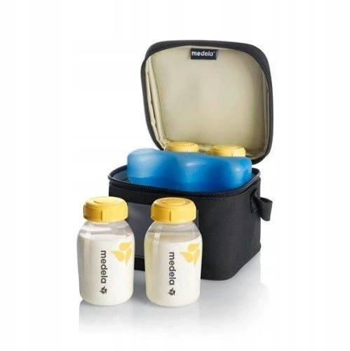 Šaltkrepšis su buteliukais Medela 200.1756, 180 ml, 4 vnt.