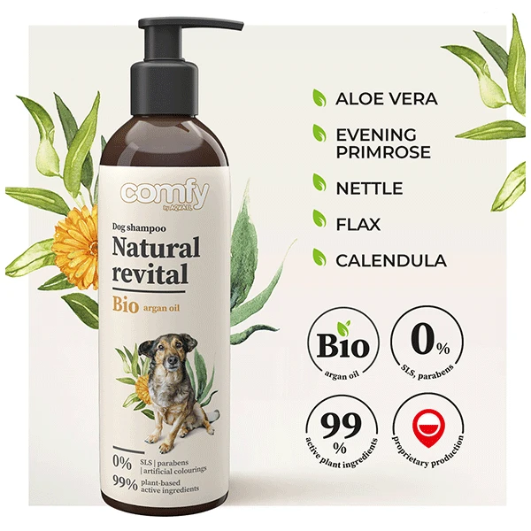 Šampūnas Comfy Natural Long Hair, 0.25 l