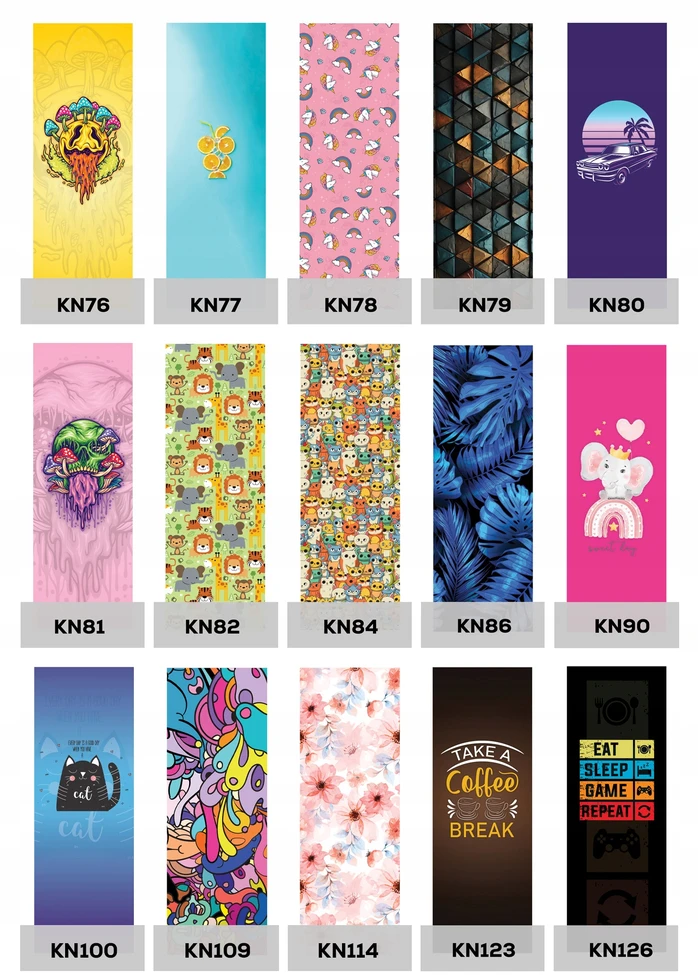 San-Drew Klasikinis medinis šezlongas su keičiamu audiniu ir Tukan Print KN153