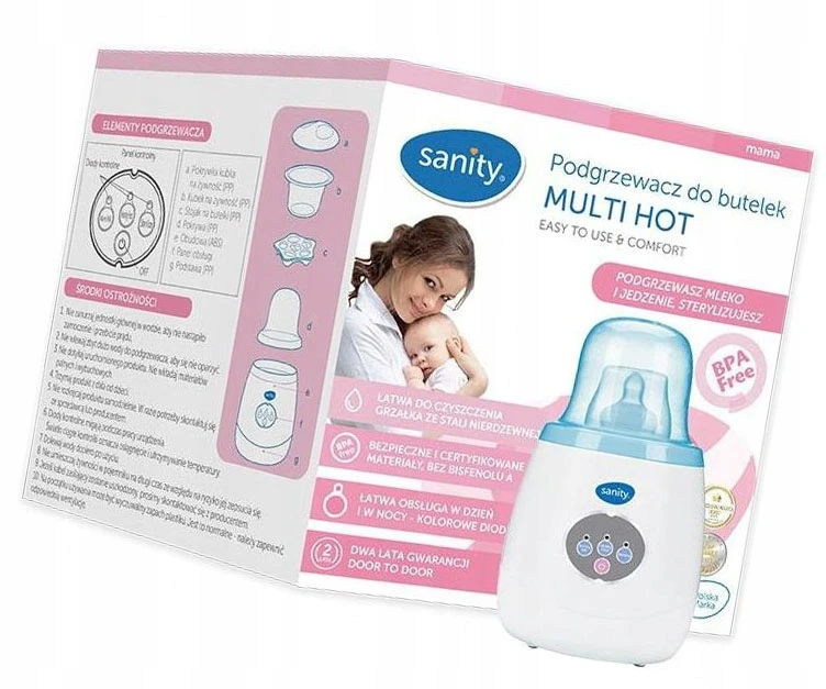 Sanity AP 5519 elektrinis butelių šildytuvas