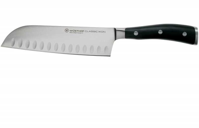 Wusthof Santoku peilis, 17 cm, sferinio šlifavimo, Ikon