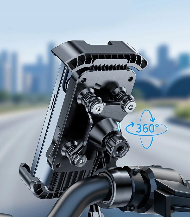 Šarvuotas ANTIVIBRACINIS MOTOCIKLIŲ DVIRAČIO MOTORAS TELEFONU Koanni
