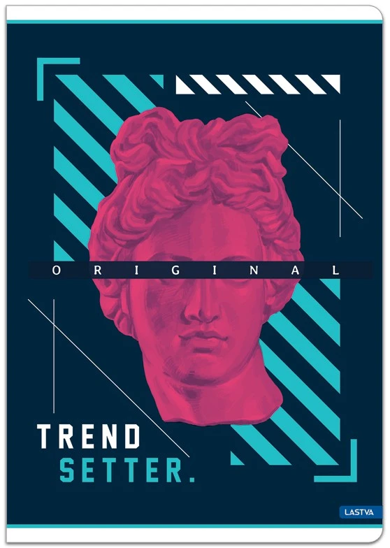 Lastva Sąsiuvinis A5 52lap 70g linija TREND SETTER