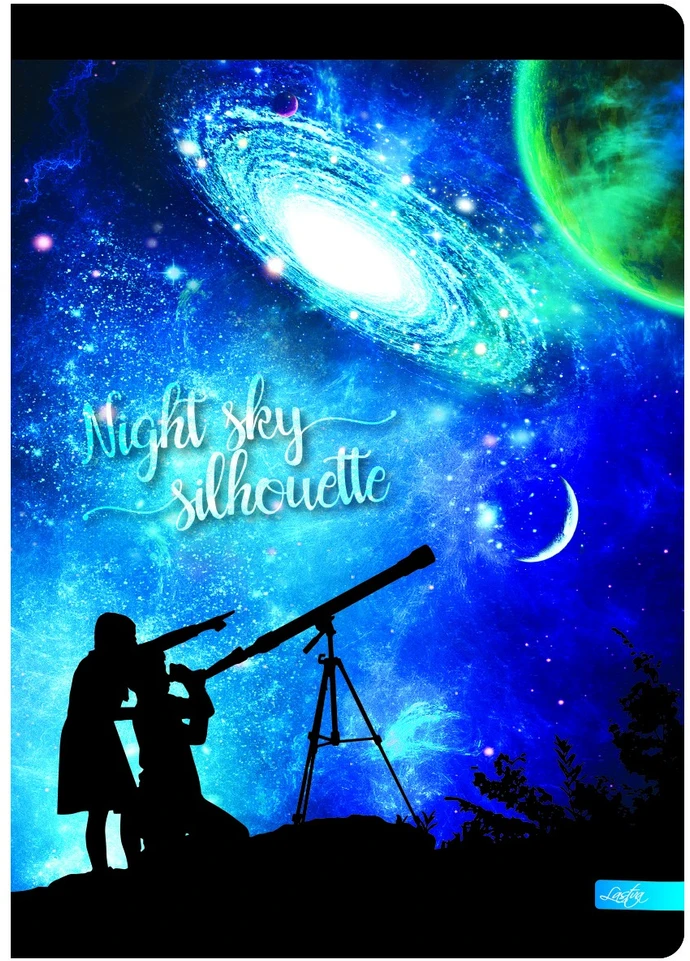 Lastva Sąsiuvinis A5 96lap. 70g NIGHT SKY linija