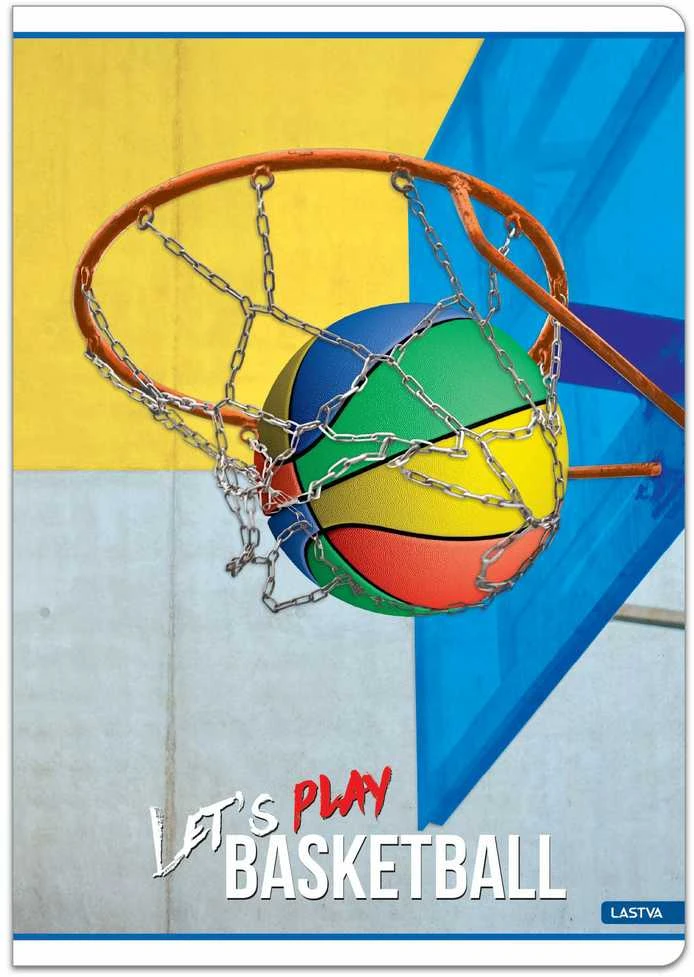 Lastva Sąsiuvinis A4 52lapų 80g linijomis PLAY