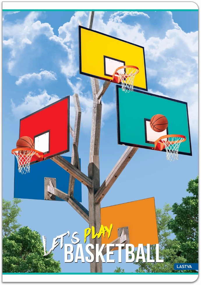 Lastva Sąsiuvinis A4 52lapų 80g linijomis PLAY