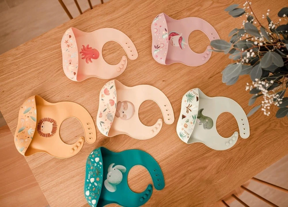 Sassi Junior - Silikoninis b bibs Gnawy tinginys