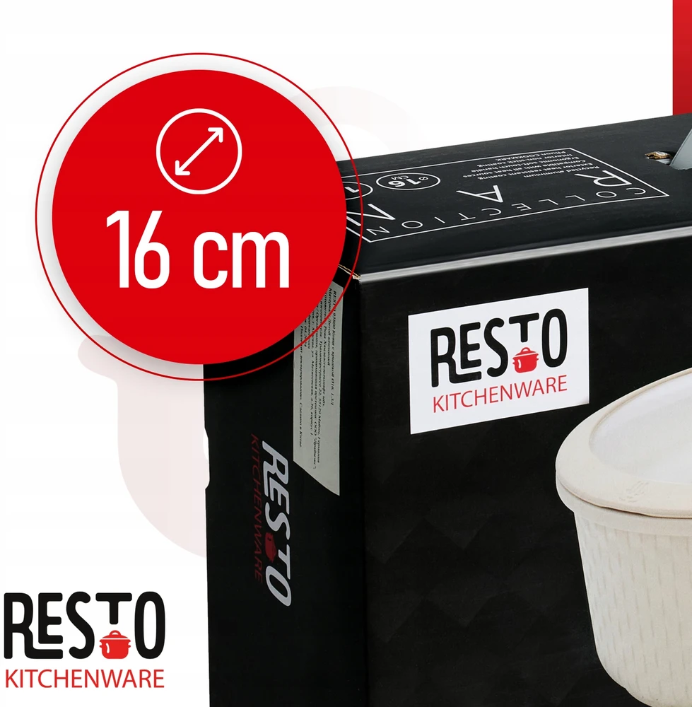 SAUCEPAN D16CM 1.3L/BEIGE 93800 RESTO 93800 (4260709013879)