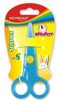 Saugios 125 cm suapvalintos mokyklinės žirklės Mix - Keyroad