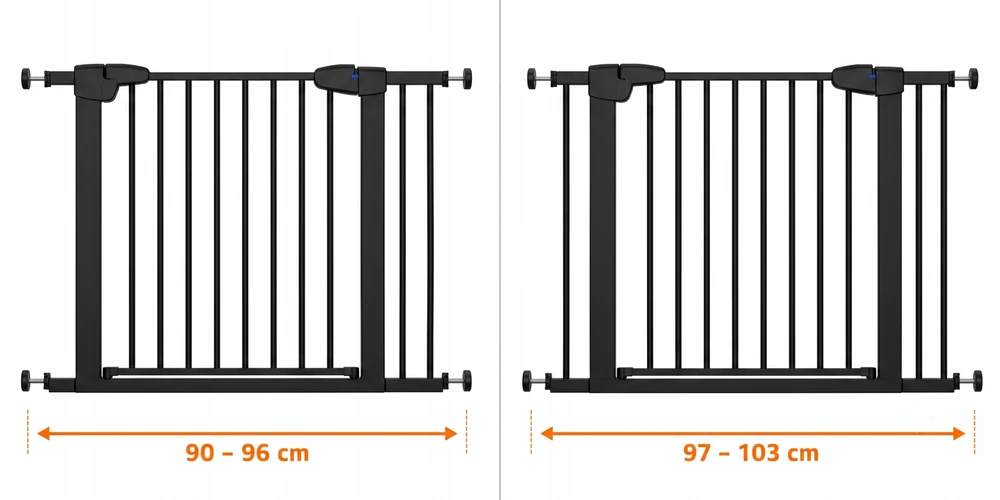 Hanks Kids Saugių vartų durų laiptai 76-103cm Vaikai Šuo HanksKids
