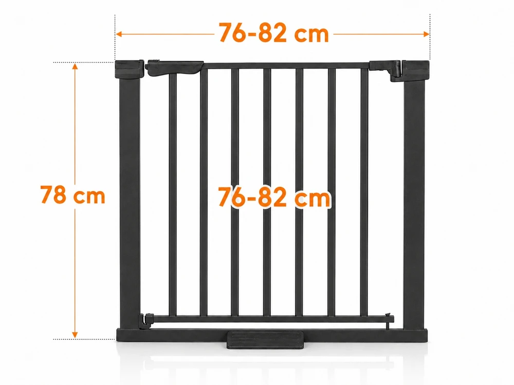 Hanks Kids Saugių vartų durų laiptai 76-82cm Vaikai Šuo HanksKids