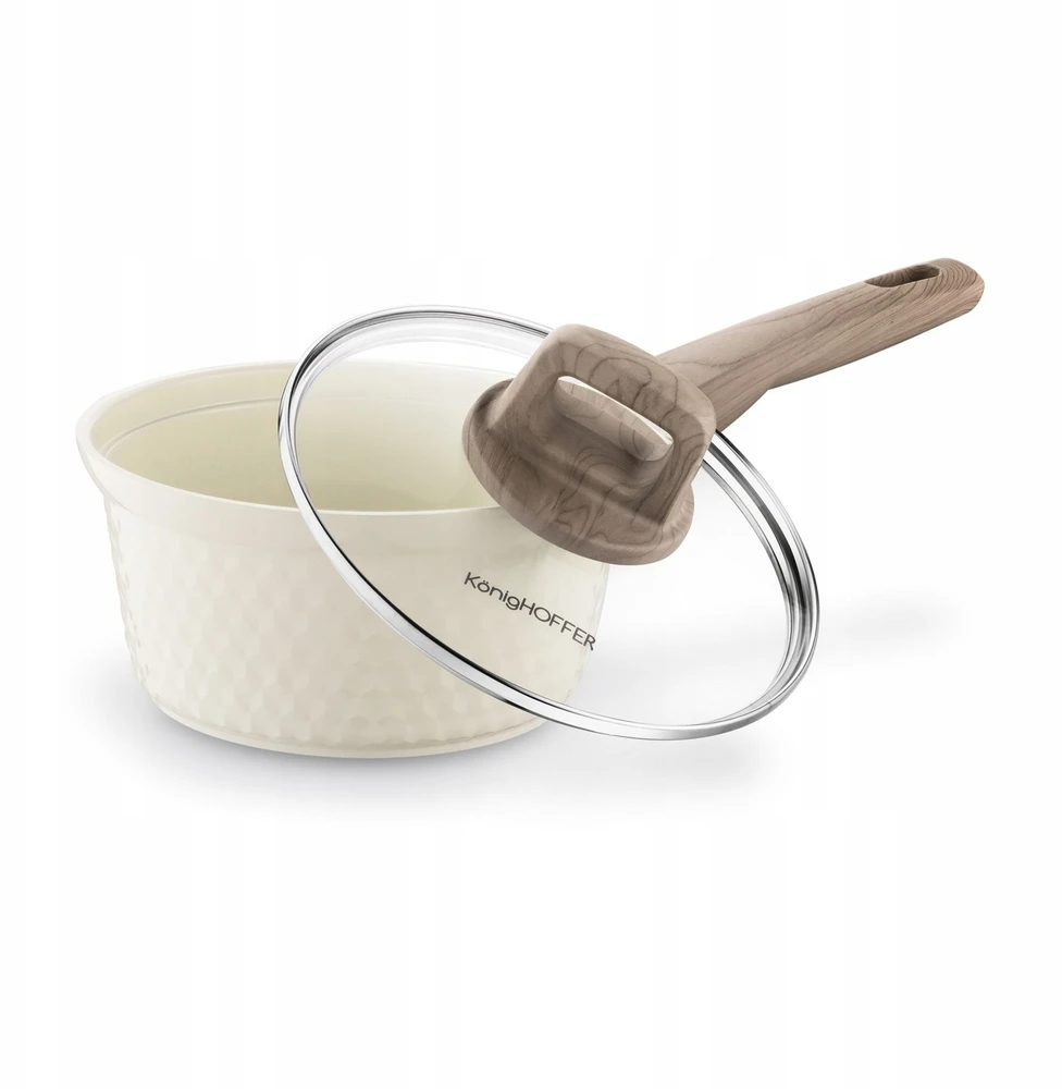 SAUGOS INDUKCIJA Keraminis mažas kreminis puodas Konighoffer Rosti 18cm 1,7