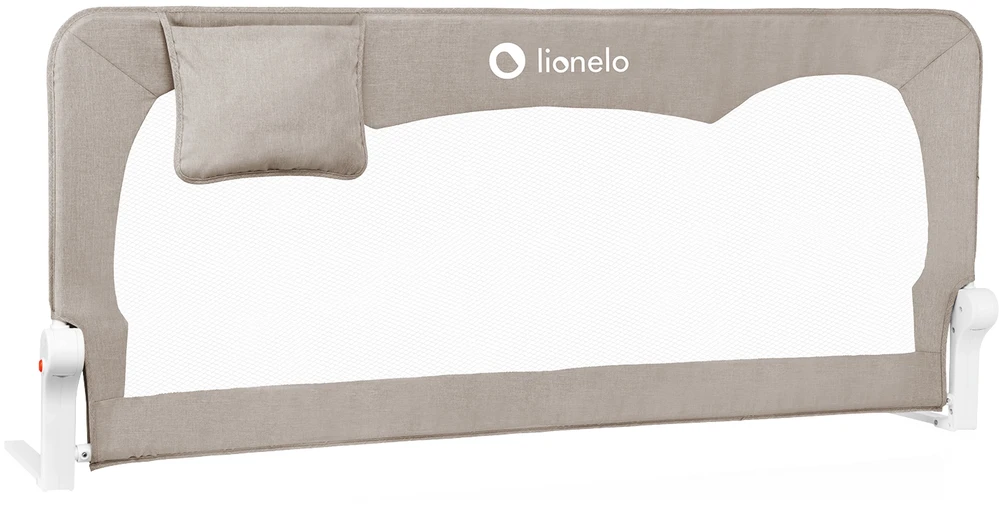 Saugūs barjeriniai vartai lovai, aukšti 150x6cm Lionelo Hanna smėlio spalvos