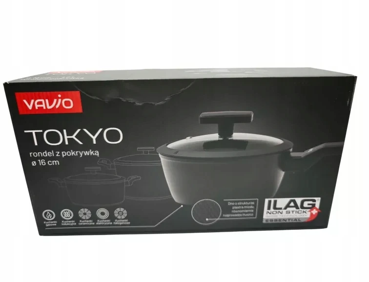 SAUGUS PADAŽAS SU dangteliu, Juodas VAVIO TOKYO, 16 cm