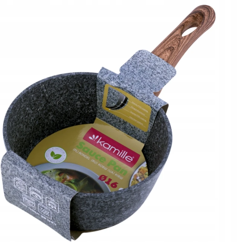Prikaistuvis su granito danga Ø 16cm KAMILLE 4170