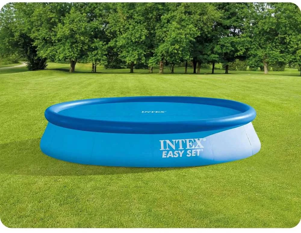 Saulės baterijų uždanga 366 cm baseinui INTEX 28012