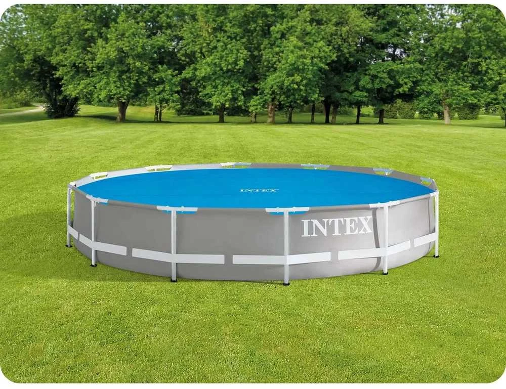 Saulės baterijų uždanga 366 cm baseinui INTEX 28012
