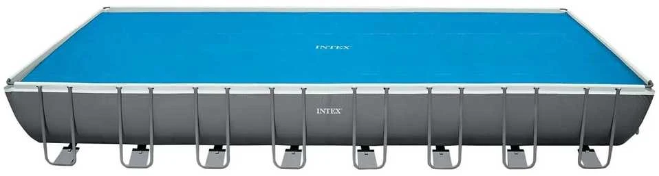 Intex Baseino uždangalas, mėlynas, 960x466cm, polietilenas