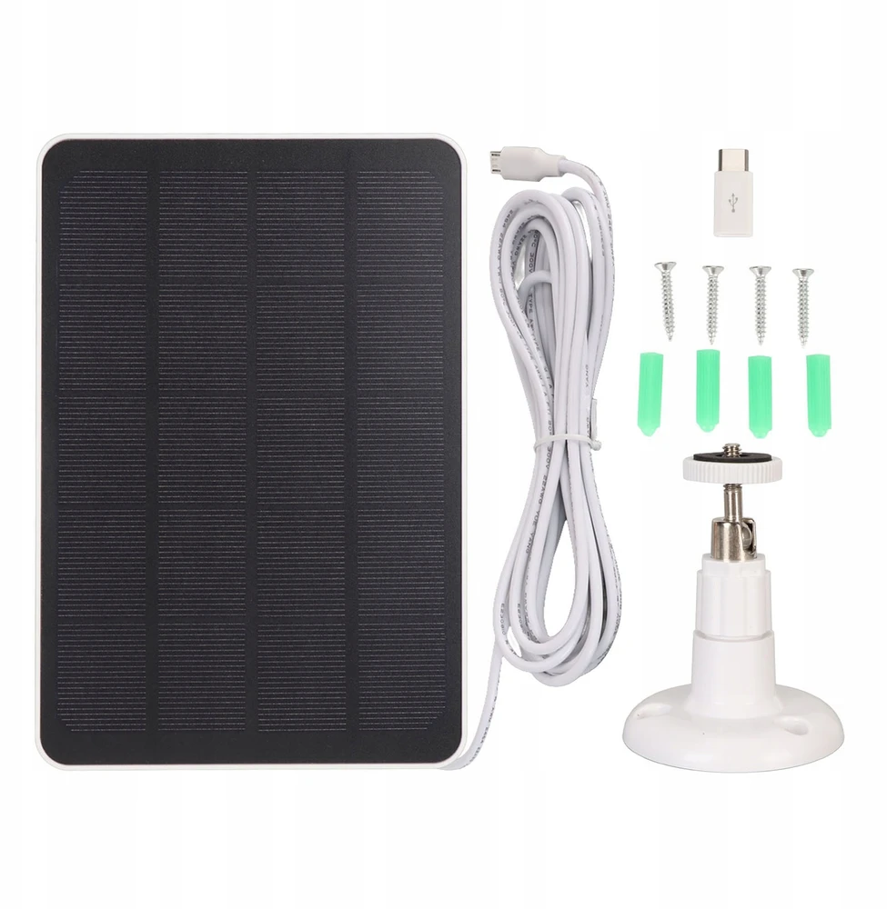 SAULES KROVIMO SKYDELĖ 5V 4W USB-C KABELAS