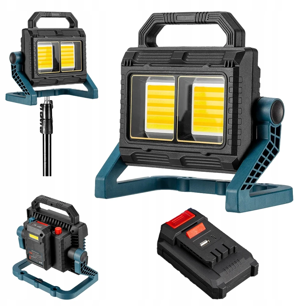 SAULĖS LEMPAS ŽUVIUI, KEMPINGUI, TENT + STAND 258 LED nuotolinio valdymo pultelis