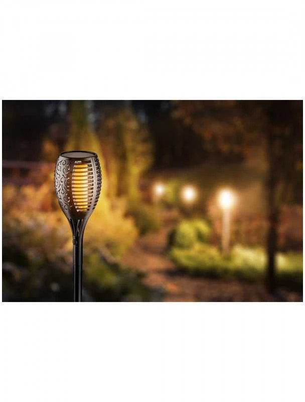 Saulės sodo lempa NEO Liepsnos efektas 78cm
