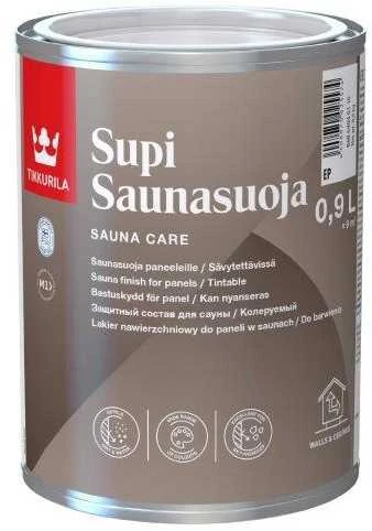 Saunos sienų apsaugos priemonė TIKKURILA SUPI SAUNASUOJA, EP bazė, 900 ml