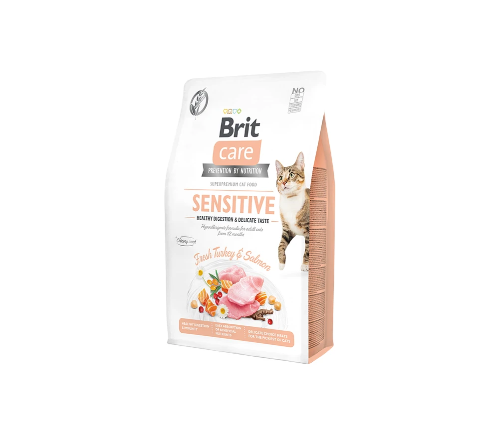 Brit Care Cat GF Senior Weight Control (šviežia vištiena) 7kg