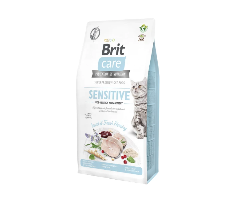 Brit Care Cat GF Senior Weight Control (šviežia vištiena) 7kg