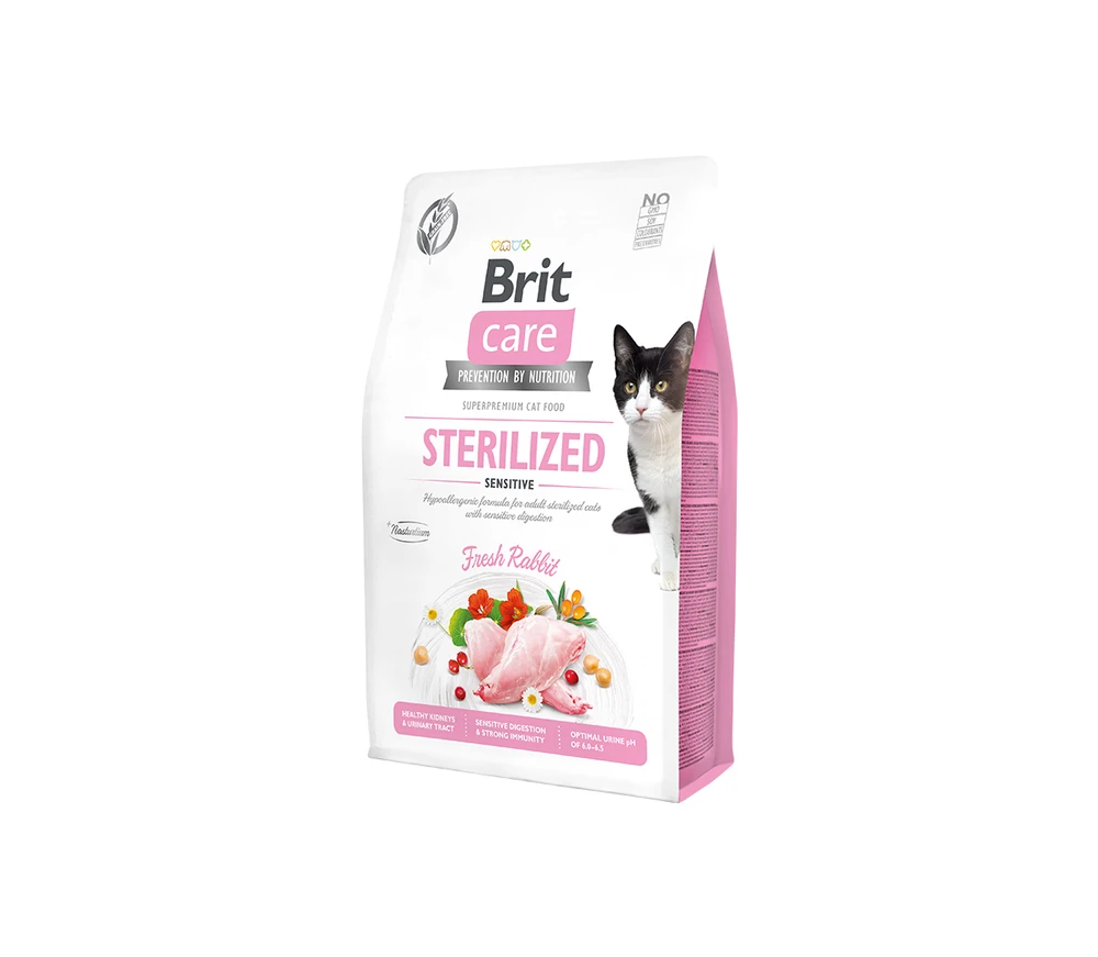 Brit Care Cat GF Senior Weight Control (šviežia vištiena) 7kg