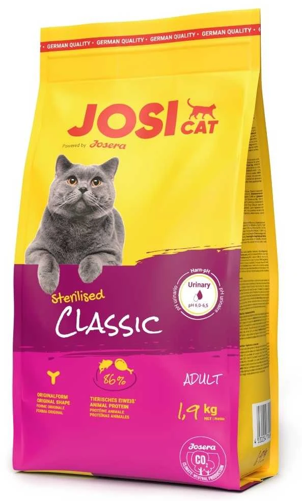 Josicat Josera Pašaras katėms Sterilized Classic 10kg