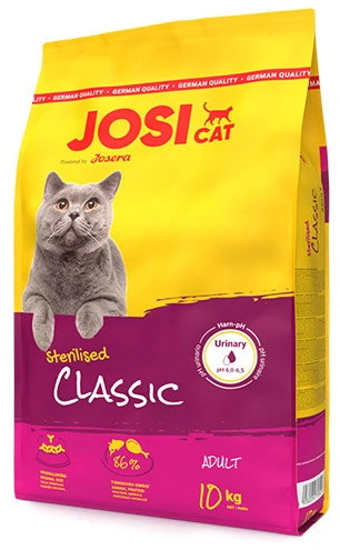 Josicat Josera Pašaras katėms Sterilized Classic 10kg
