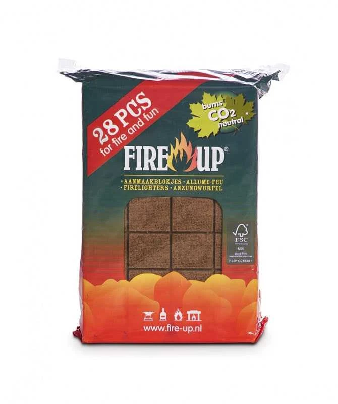 Sausas kuras Fire up 32 kubeliai