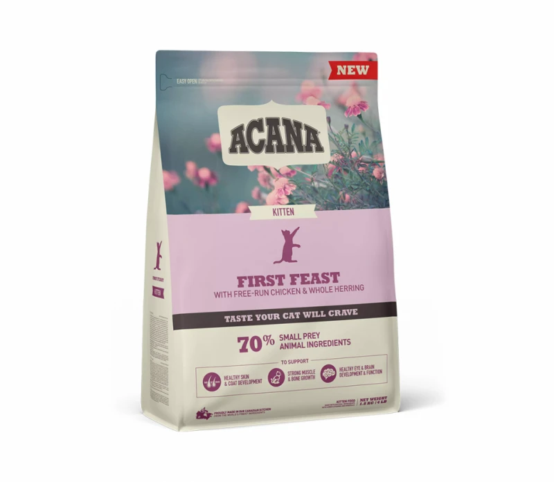 Acana First Feast Cat sausas maistas kačiukams, 340g
