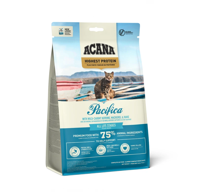 Acana Pacifica Cat sausas maistas katėms, 340g