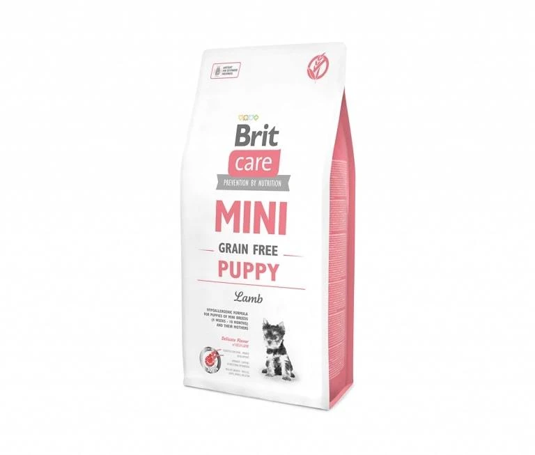 BRIT CARE Dog Puppy su ėriena ir ryžiais 3kg