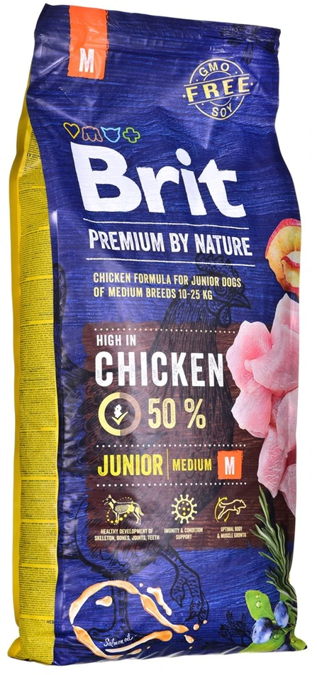 BRIT PREMIUM Dog by Nature Junior L 15kg