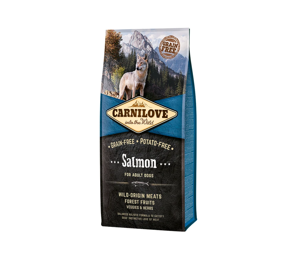 Carni Love Fresh su karpiu ir upėtakiu for Adult 1,5kg