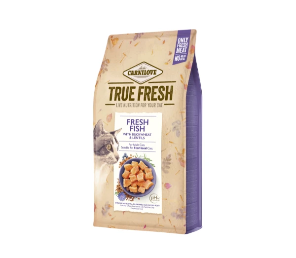 Carni Love Fresh su karpiu ir upėtakiu for Adult 1,5kg