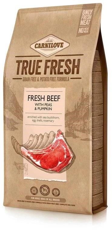 Carnilove True Fresh Beef sausas maistas šunims 4kg