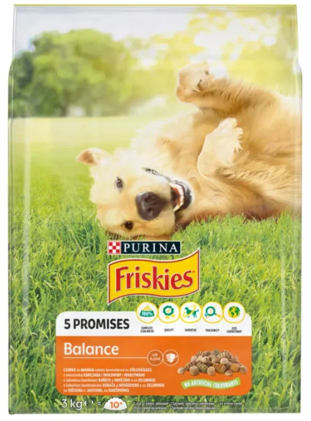 Purina Nestle Sausas šunų maistas Purina Friskies 1.5kg