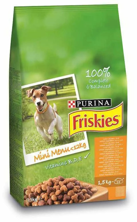 Purina Nestle Sausas šunų maistas Purina Friskies 1.5kg