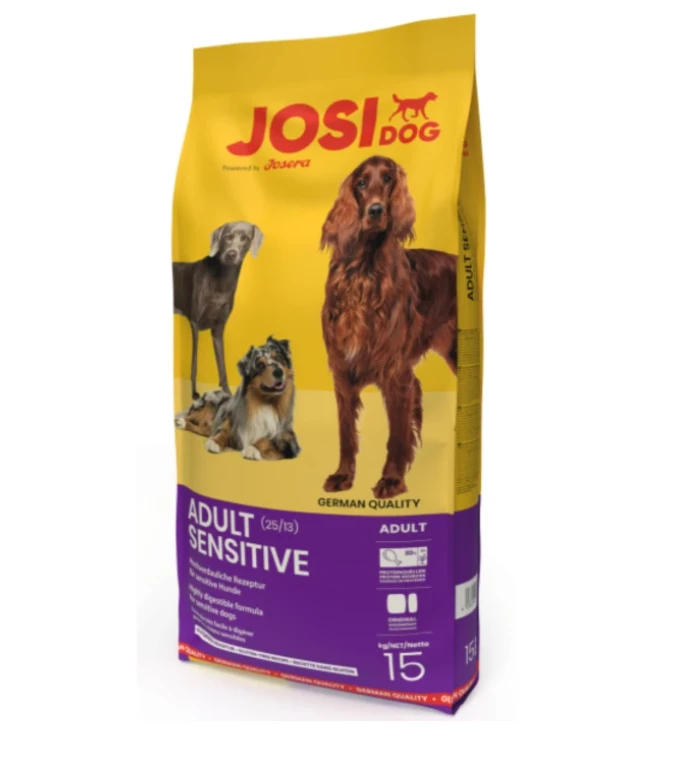JosiDog Active Visavertis ėdalas suaugusiems aktyviems šunims, 15kg