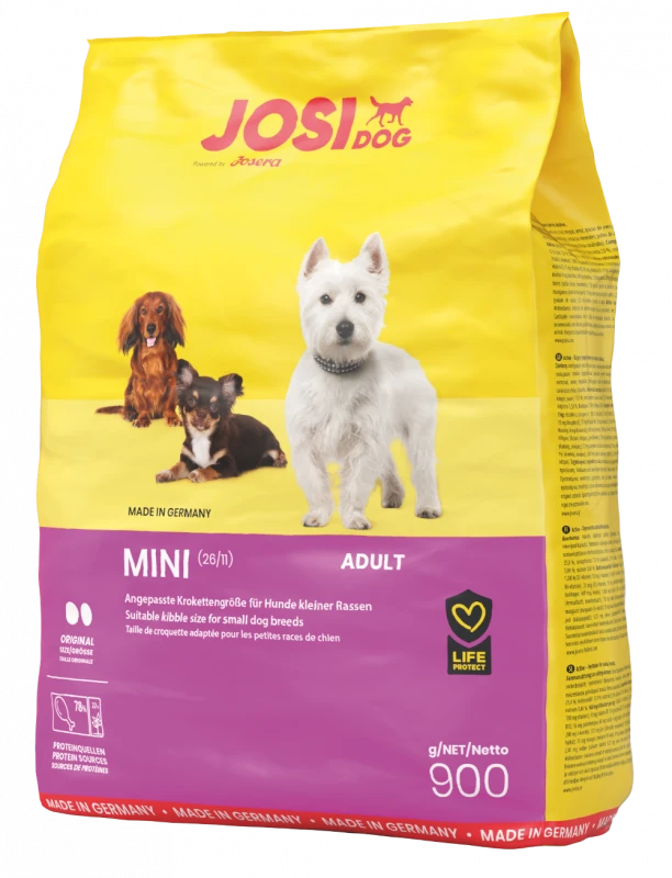 Sausas šunų maistas JosiDog, paukštiena, 0.9kg
